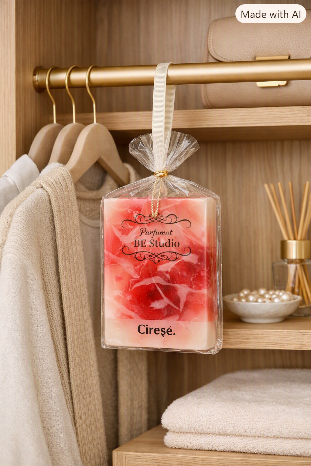 Deodorizant de dulap „Cireșe” – BE Studio