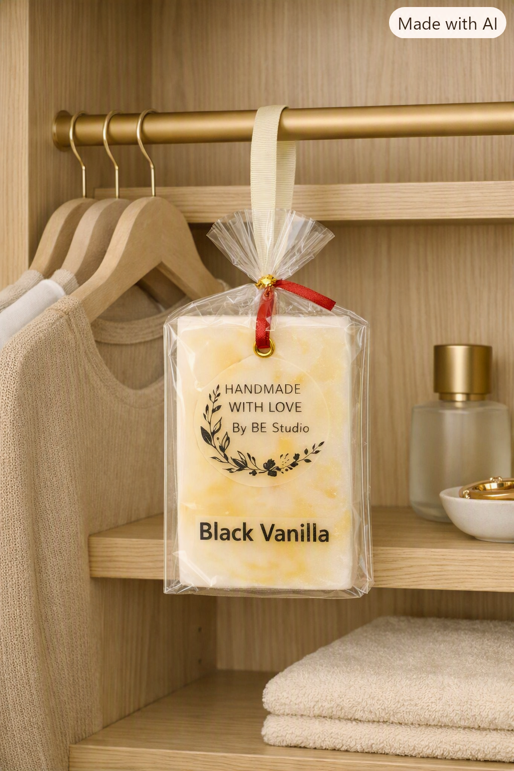 Deodorizant de dulap „Black Vanilla” – BE Studio